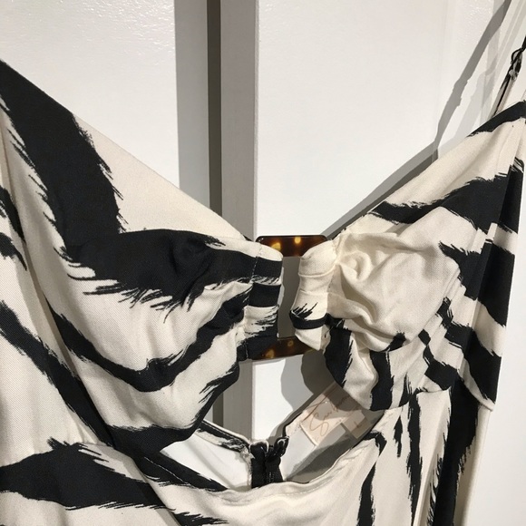 Free People Viscose midi dress NWT - Zebra print - Picture 6 of 6